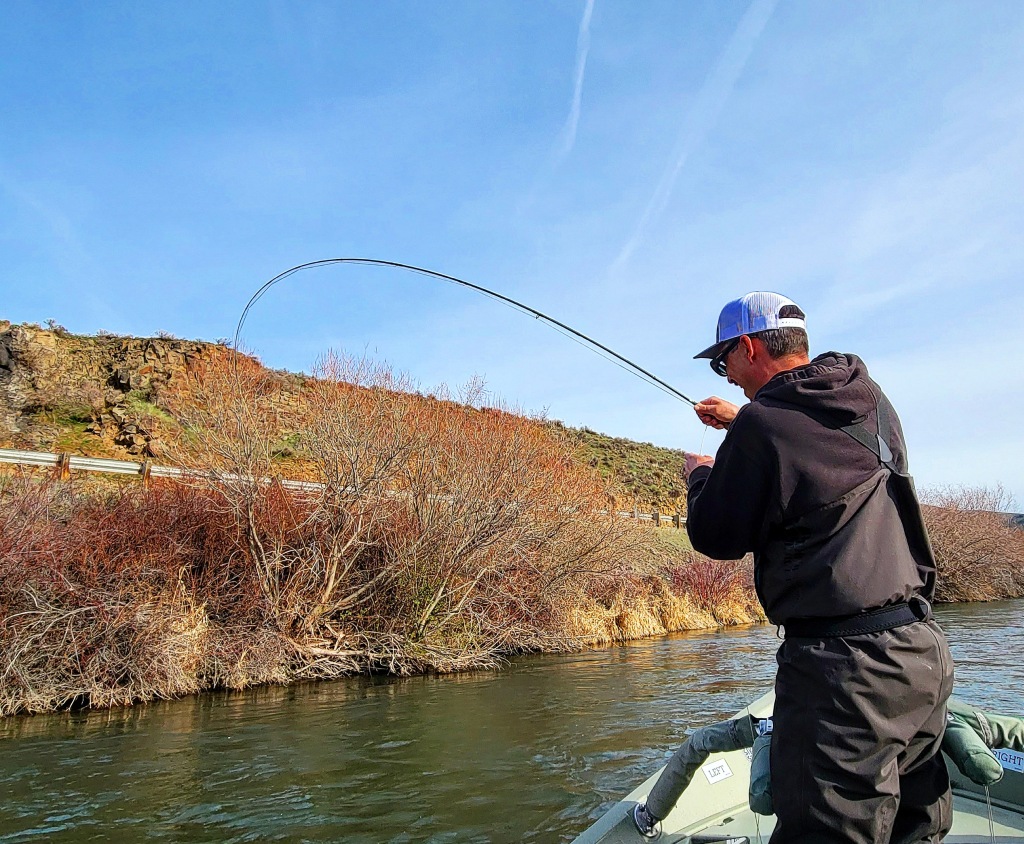 The Spring Fishing  Tamarack's Guide Service
